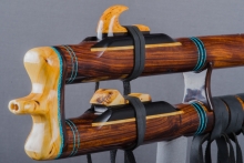 Ironwood (desert) Native American Flute, Minor, Low D-3, #I64Fa